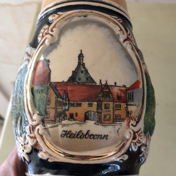 Authentic German stein from Heilsbconn - Picture 8 of 15